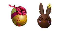 Fortnite Bun Bun Skin Choco Shell Back Bling Cursor