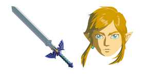 The Legend of Zelda Link Master Sword cursor