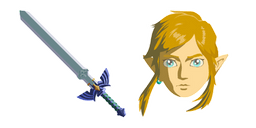 The Legend of Zelda Link Master Sword cursor