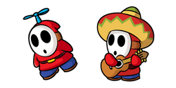 Super Mario Fly Guy and Sombrero Guy Cursor