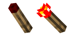 Minecraft Redstone Torch Curseur
