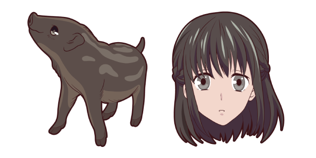 Fruits Basket Kagura Sohma Cursor