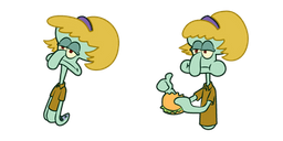 SpongeBob Lady Squidward Cursor