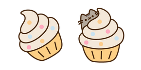 Pusheen and Cupcake cursor