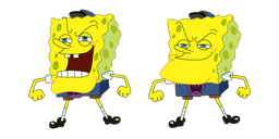 Hall Monitor SpongeBob Cursor