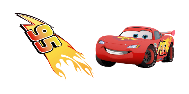 Cars Lightning McQueen Cursor