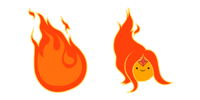 Adventure Time Flame Princess cursor