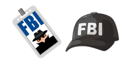 FBI Police Officer Curseur