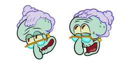 SpongeBob Mrs. Tentacles Cursor