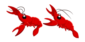 Red Crayfish Curseur