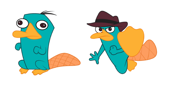 Phineas and Ferb Perry the Platypus Cursor