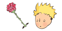 Little Prince and Rose Curseur