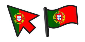 Portugal Flag Curseur