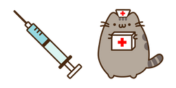Doctor Pusheen and Syringe Curseur