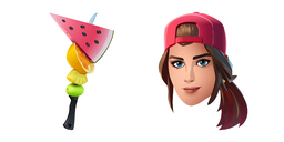 Fortnite Loserfruit Skin Fruit Punchers Pickaxe Cursor