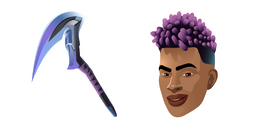 Fortnite Fade Skin Eon Blades Pickaxe Curseur