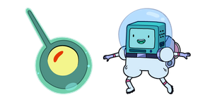 Adventure Time Olive and Astronaut BMO Curseur