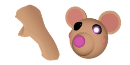 Курсор Roblox Piggy Mousy