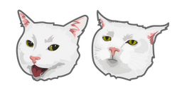 Serious Cat Meme Cursor