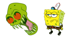 SpongeBob Sees Flying Dutchman Cursor