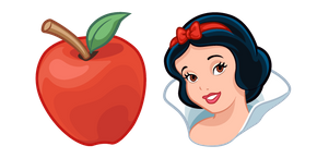Snow White and Poisoned Apple Curseur