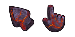 Materials Lava Cursor