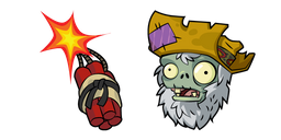 Plants vs. Zombies Prospector Zombie Curseur