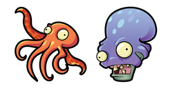 Plants vs. Zombies Octo Zombie Cursor