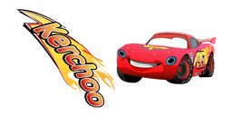 Курсор Lightning McQueen's Kerchoo