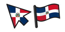 Dominican Republic Flag Curseur