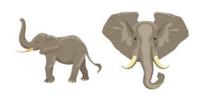 Elephant Curseur