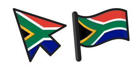 South Africa Flag Curseur