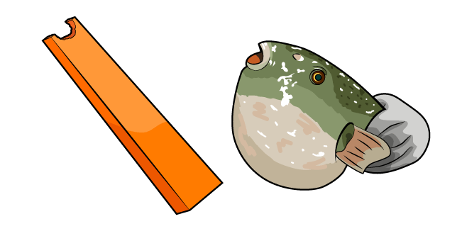 Carrot Fish Meme Cursor