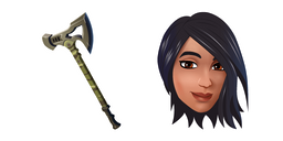 Fortnite Gear Specialist Maya and Pickaxe Cursor