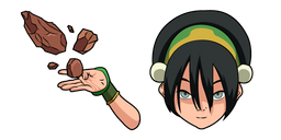 Avatar: The Last Airbender Toph Beifong Curseur