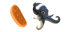 Subnautica Cuddlefish and Cookie Curseur