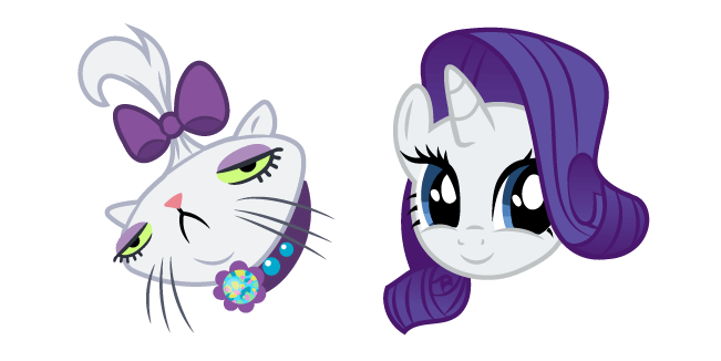 My Little Pony Opalescence and Rarity Cursor