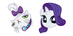 My Little Pony Opalescence and Rarity Cursor