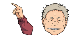 Haikyuu!! Coach Neckomata Cursor