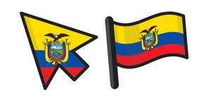 Flag of Ecuador cursor