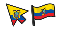 Flag of Ecuador Cursor