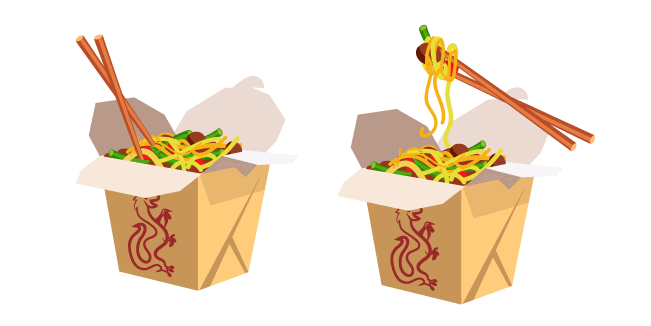 Chinese Takeout Noodles курсор