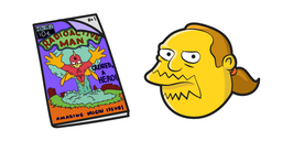 The Simpsons Comic Book Guy and Comics Cursor