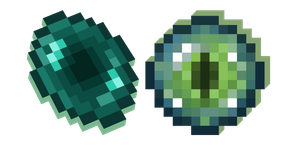Minecraft Ender Pearl and Eye of Ender Curseur