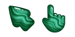 Materials Malachite Cursor