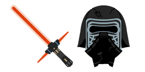Курсор Star Wars Kylo Ren and Red Lightsaber