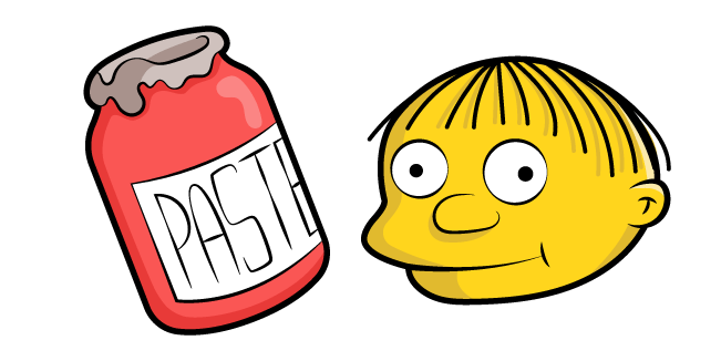 The Simpsons Ralph Wiggum Paste Cursor