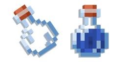 Курсор Minecraft Бутылка с Водой 