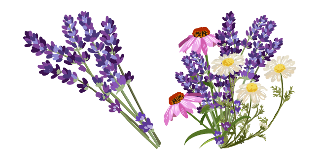 Lavender and Wildflowers Cursor