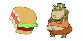 SpongeBob Bubble Bass and Crab's Burger Curseur
